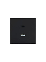 Розетка Type-C+ USB разъем СП ZIMA IP20 черн. бархат LEZARD 704-4288-192TC