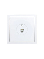 Розетка телефонная евро СП ZIMA IP20 бел. LEZARD 704-0288-137