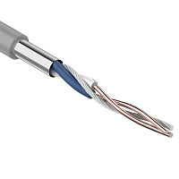 Кабель витая пара F/UTP кат.5e 1х2х24AWG solid PVC INDOOR сер. (м) Rexant 01-0120
