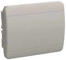 Корпус ЩРВ-П-12 TEKFOR IP41 бел. дверь пластик. IEK TF5-KP13-V-12-41-K01-K01